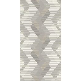 COVOR THEMA, DREPTUNGHIULAR, GEOMETRIC, GRI, CREM, POLIPROPILENA ...
