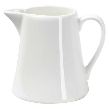 Cana lapte, portelan, 200 ml, alb, Kubiko/Fala