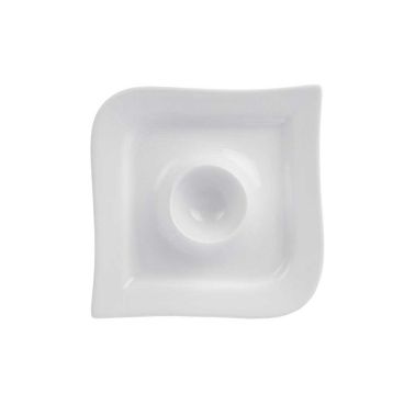 Suport ou portelan, alb, 12.5 cm, Fala