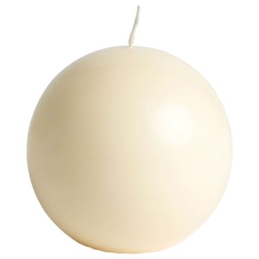 Lumanare decorativa h 8 cm, ecru