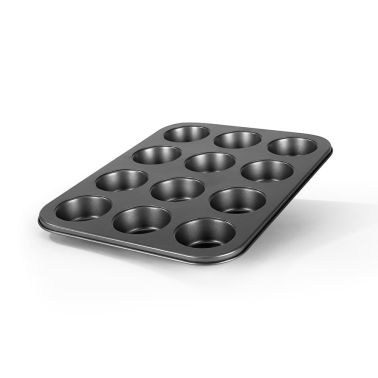 TAVA COPT 12 FORME BRIOSE, 35 CM X 26.5 CM X 3 CM,OTEL, ANTRACIT