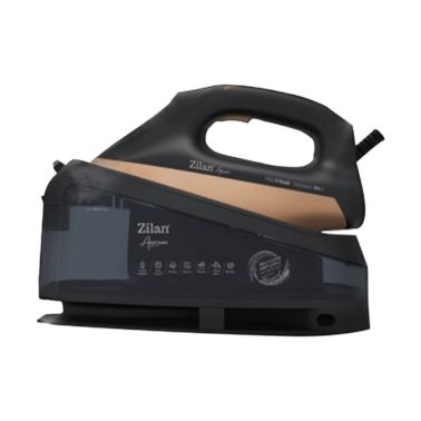 Fier de calcat cu statie Zilan ZLN4261 Negru, putere 3000W, sistem de auto oprire, negru