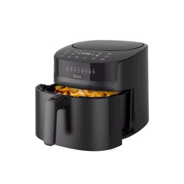 Friteuza cu aer cald Zilan ZLN7999 Negru, putere 1800 W, ecran digital, panou cu comenzi tactile, negru