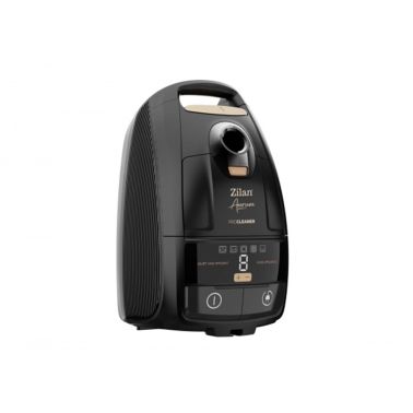 Aspirator cu sac Aurum Zilan ZLN4500, putere 2400W, capacitate 5L, telecomanda, afisaj digital, negru