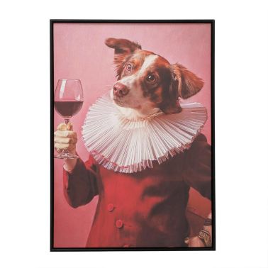 Tablou decorativ Albrecht, 50x70 cm, rosu