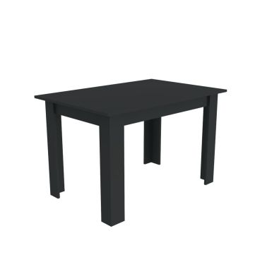Masa fixa Emma, 120x80x76 cm, culoare antracit, pal