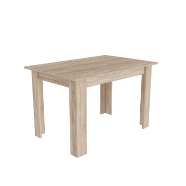 Masa fixa Emma, 120x80x76 cm, culoare sonoma, pal