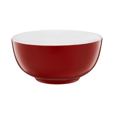 Bol 14 cm, Aura, portelan, rosu