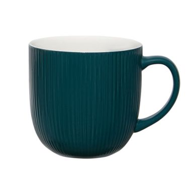 Cana 360 ml, Curly, portelan, verde