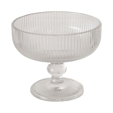 Cupa Riga, 10 cm, 250 ml, sticla, transparent