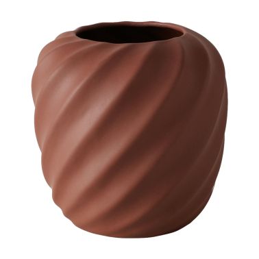 Vaza Terre, 14.5 x14.5 cm, ceramica, maro