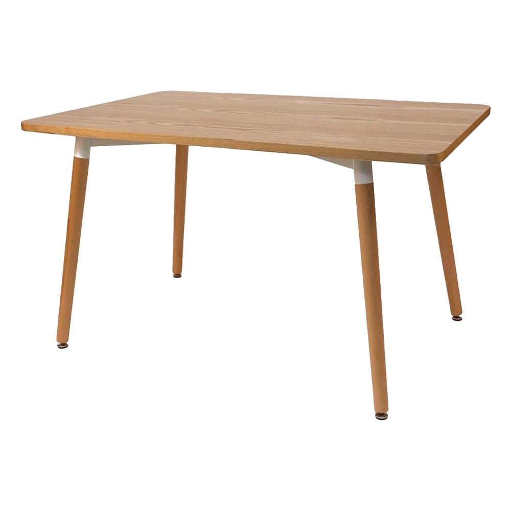 Masa Cross, 120x80x75 cm, MDF furnir lemn, culoare stejar