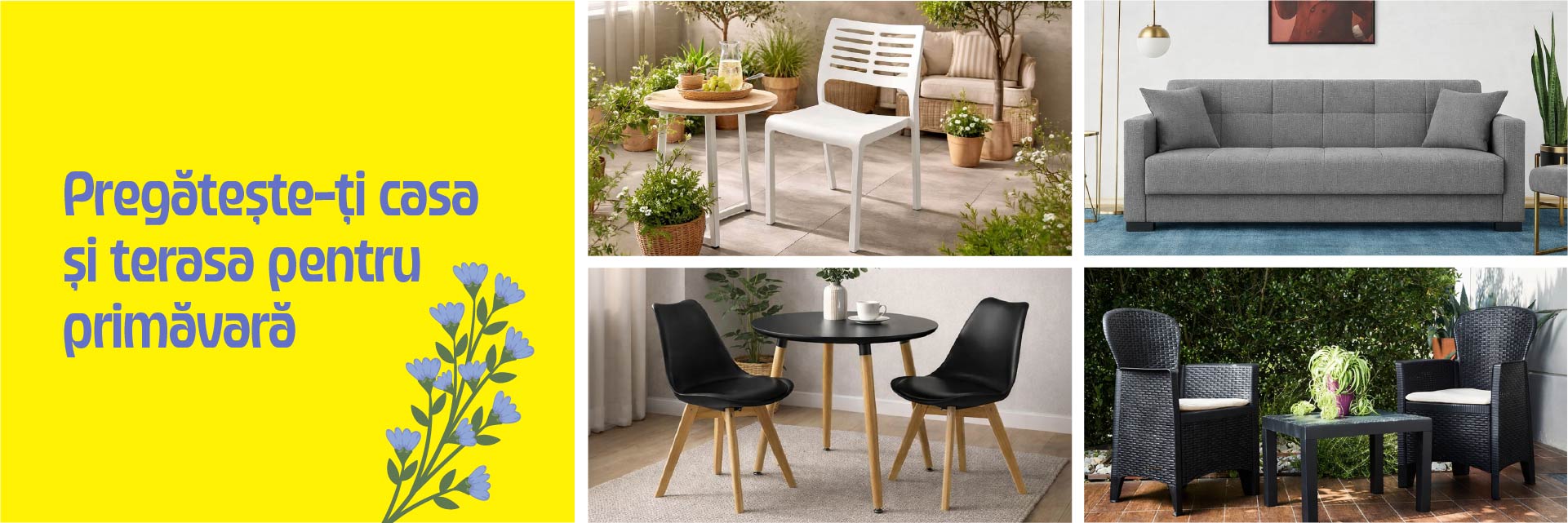 Pregateste-ti casa si terassa pentru primavara | Homelux.ro