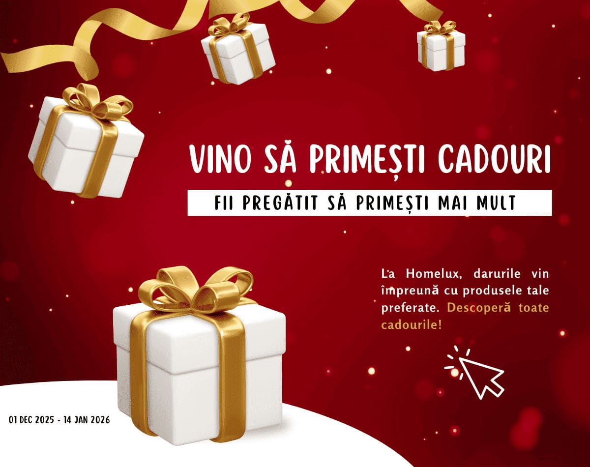 campanie de craciun 2025 homelux.ro