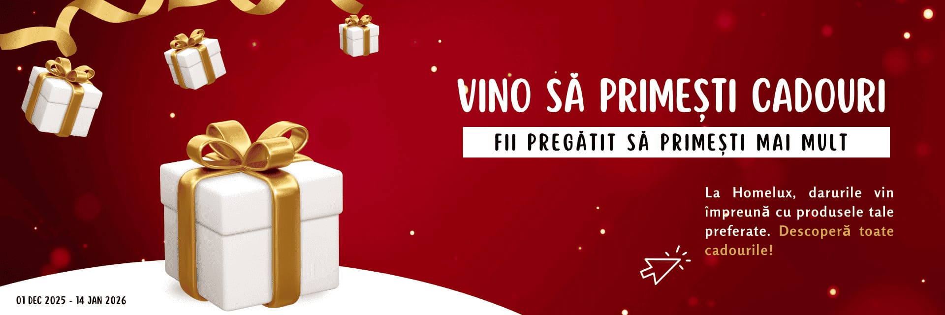 campanie de craciun 2025 homelux.ro
